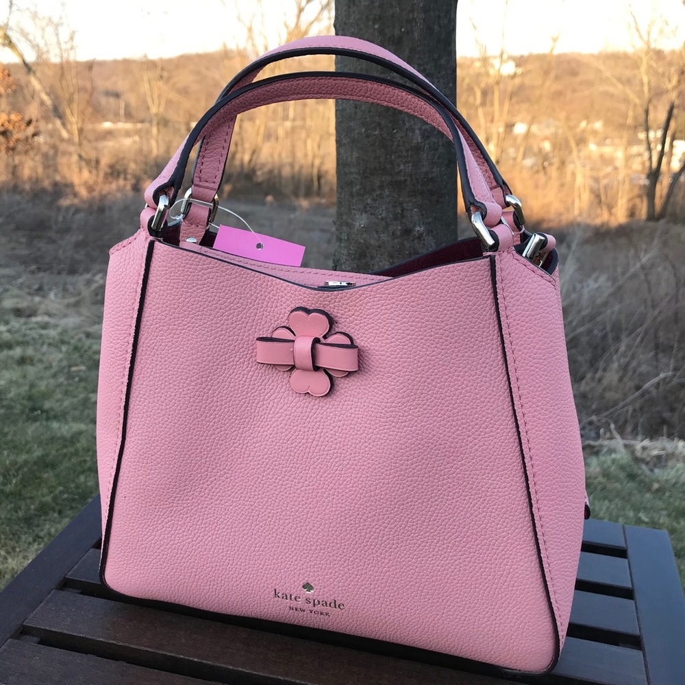 Kate Spade Talia Triple Compartment Satchel Rose
